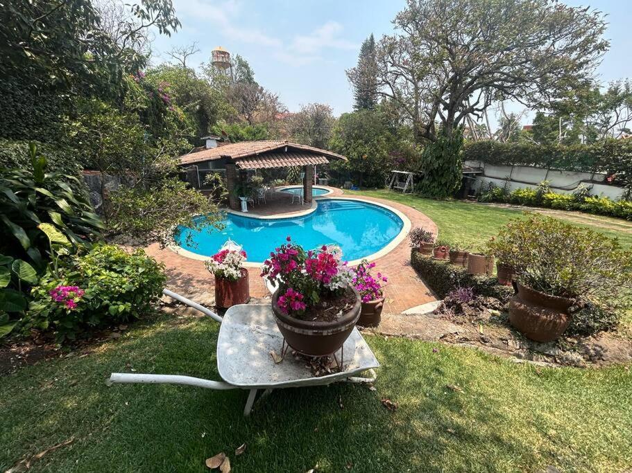 Relajacion En Rancho Cortes Cazahuate Villa Cuernavaca Eksteriør bilde